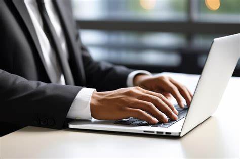 IT support person at computer